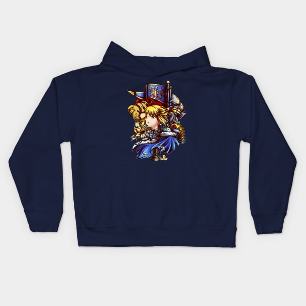 King of The Knights Kids Hoodie by dewanata_18